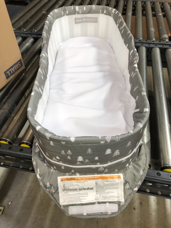 Photo 1 of Baby Delight Snuggle Nest Portable Infant Lounger | Trees | Unique Patented Design | Baby Lounger
