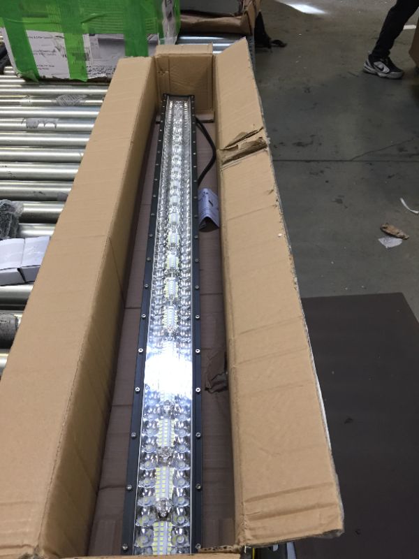 Photo 1 of 42 in Curved LED Light Bar Boat Jeep Pick Up