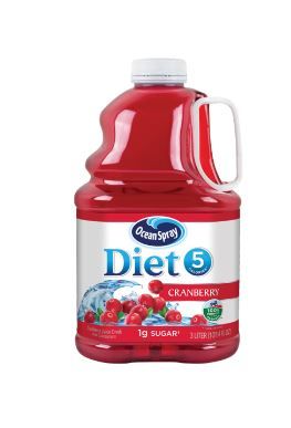 Photo 1 of 4 Ocean Spray Diet Cranberry Juice Drink, 101.4 fl oz   11sep22
