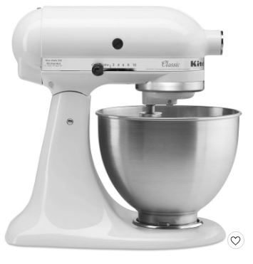 Photo 1 of KitchenAid Classic 4.5qt Stand Mixer - White

