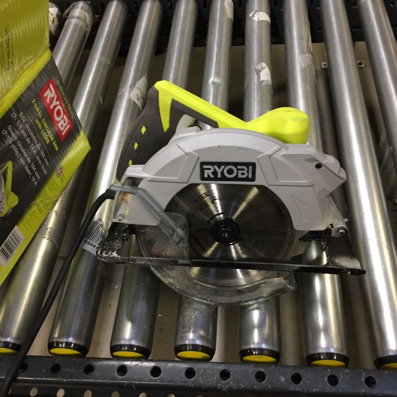 Photo 1 of Ryobi CSB135L 14-Amp 7-1/4 in. Circular Saw with Laser with stud finder 
