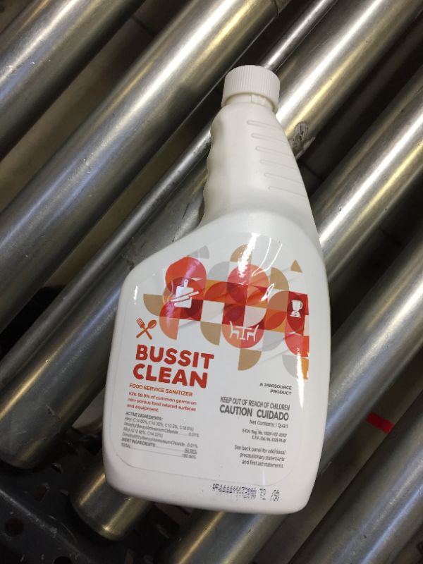 Photo 1 of Bussit Clean Food Surface Kitchen Sanitizer, Fragrance Free, 