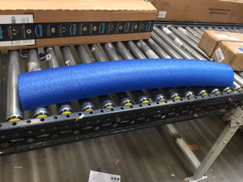 Photo 2 of CanDo 6 x 36 Half-Round Foam Roller, Blue