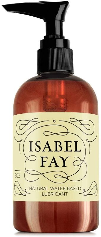 Photo 1 of 8 Oz, NO Parabens NO Glycerin, Natural Personal Lubricant for Sensitive Skin, Isabel Fay - Water Based - Best Personal Lube for Women and Men (8 Fl OZ)
