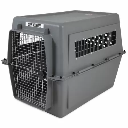 Photo 1 of Airline Dog Crates Large Dogs Sky Kennel Travel Plastic Carrier Schelter Giant
