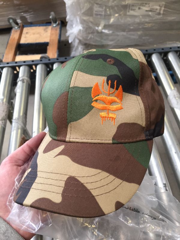 Photo 2 of youth Camo Fitted Hat