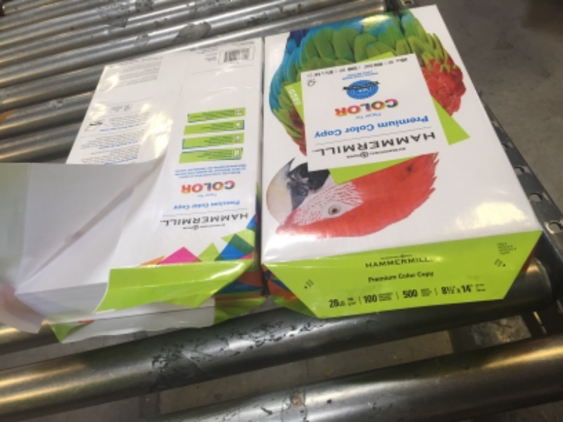 Photo 3 of 2 items Hammermill Paper, Premium Color Copy Paper 8.5 x 11 Paper, Letter Size, 28lb Paper, 100 Bright, 1 Ream / 500 Sheets 102467R Acid Free Paper
