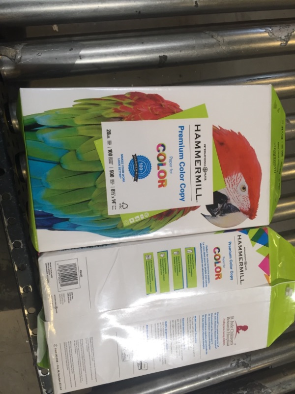 Photo 2 of 2 items Hammermill Paper, Premium Color Copy Paper 8.5 x 11 Paper, Letter Size, 28lb Paper, 100 Bright, 1 Ream / 500 Sheets 102467R Acid Free Paper
