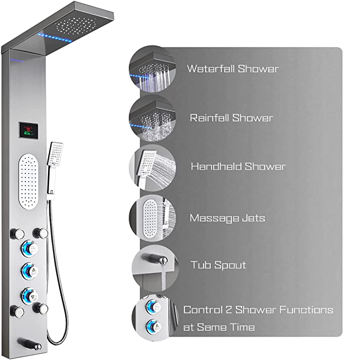 Photo 1 of ELLO&ALLO LED Shower Panel Tower System