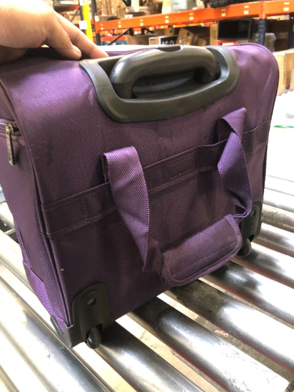 Photo 1 of carry on luggage purple