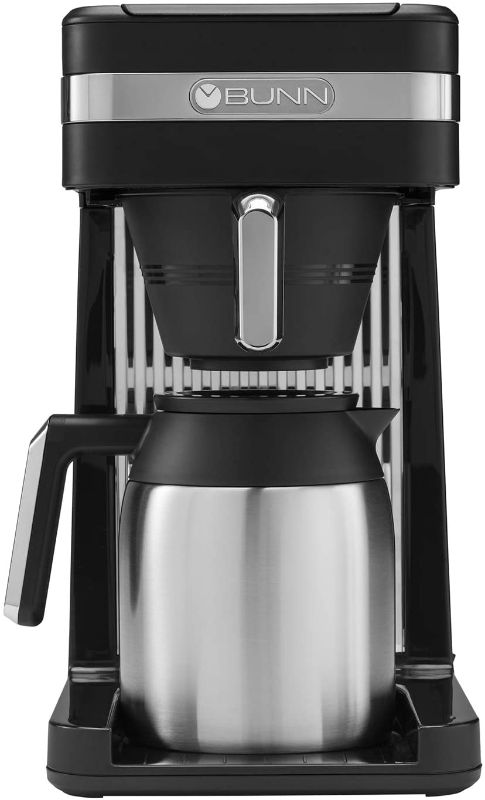 Photo 1 of BUNN 55200 CSB3T Speed Brew Platinum Thermal Coffee Maker Stainless Steel, 10-Cup
