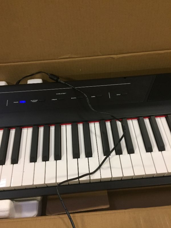 Photo 6 of Alesis Recital – 88 Key Digital Piano Keyboard with Semi Weighted Keys, 2x20W Speakers, 5 Voices, Split, Layer and Lesson Mode, FX and Piano Lessons
