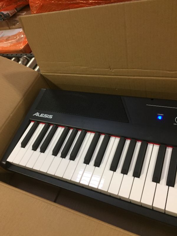 Photo 4 of Alesis Recital – 88 Key Digital Piano Keyboard with Semi Weighted Keys, 2x20W Speakers, 5 Voices, Split, Layer and Lesson Mode, FX and Piano Lessons
