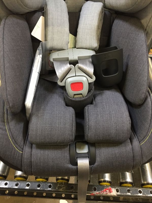 Photo 11 of Knox Convertible Car Seat - Jordan (Charcoal mélange with Citron Accent) Wool Version
