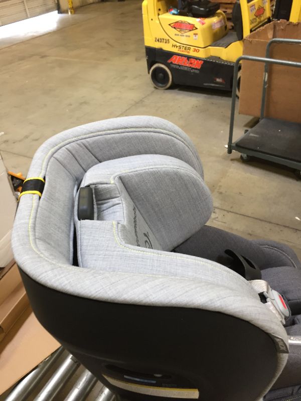 Photo 3 of Knox Convertible Car Seat - Jordan (Charcoal mélange with Citron Accent) Wool Version
