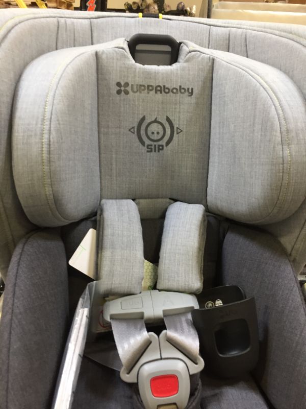 Photo 10 of Knox Convertible Car Seat - Jordan (Charcoal mélange with Citron Accent) Wool Version
