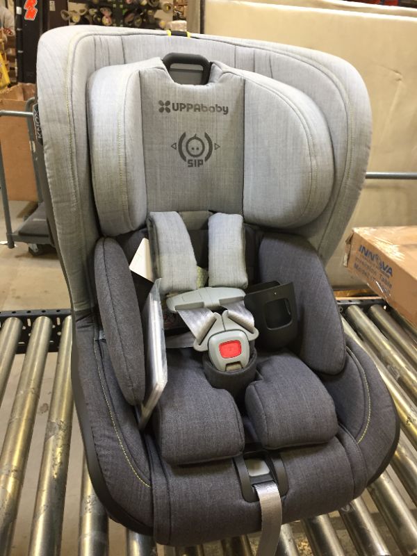 Photo 8 of Knox Convertible Car Seat - Jordan (Charcoal mélange with Citron Accent) Wool Version
