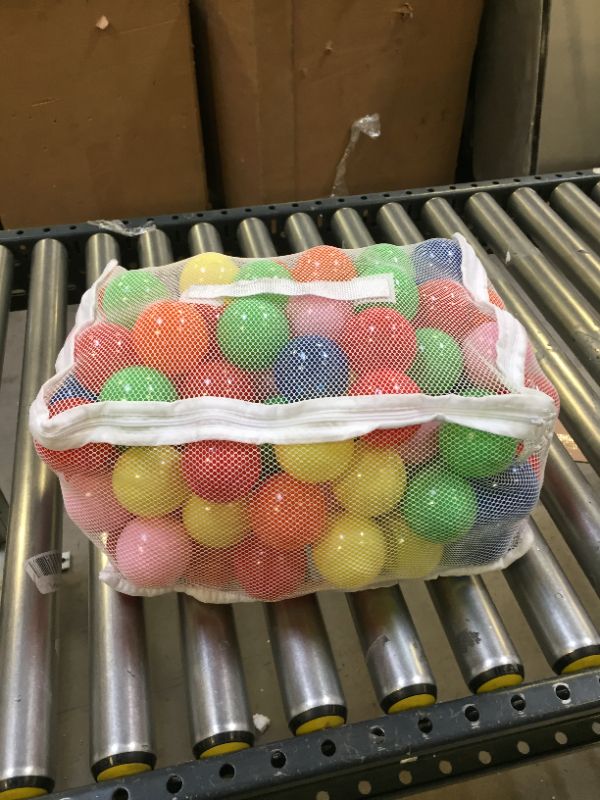 Photo 2 of Click N' Play Ball Pit Balls for Kids, Plastic Refill Balls, 100 Pack, Phthalate and BPA Free, Includes a Reusable Storage Bag with Zipper, Great Gift for Toddlers and Kids

