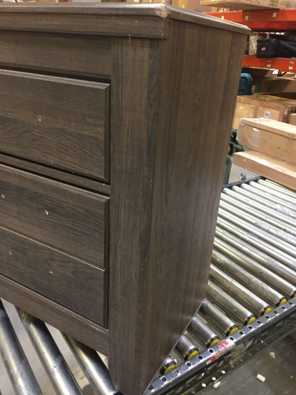 Photo 1 of Ashley B251-92 Juararo Two Drawer Night Stand - Dark Brown
