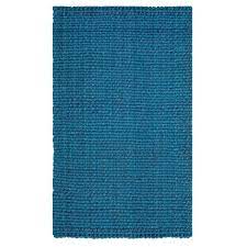 Photo 1 of Berke Woven Rug - Safavieh Size 8'x10' Color Blue

