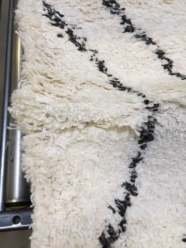 Photo 2 of Diamond Patterned Shag Woven Rug - Project 62™ Size
7'X10

