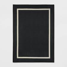 Photo 1 of Good Fashion Frame Border Rug - Room Essentials™ SIZE 5'X7'

