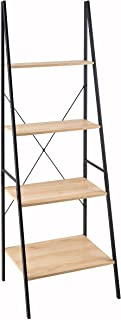 Photo 1 of ClosetMaid 1312 4-Tier Wood Ladder Shelf Bookcase, Natural
