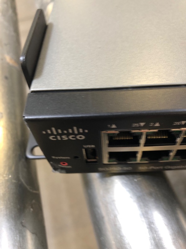 Photo 8 of Cisco SG250-50 50-Port Gigabit Smart Switch--parts only 
