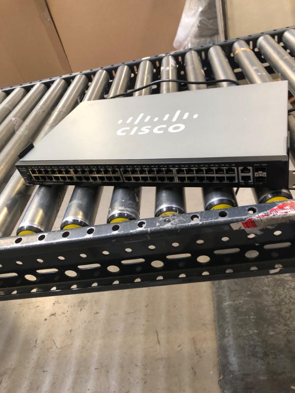 Photo 5 of Cisco SG250-50 50-Port Gigabit Smart Switch--parts only 
