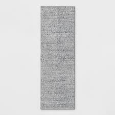 Photo 1 of Chunky Knit Wool Woven Rug - Project 62™ - Size
2'3"x7' Color Gray

