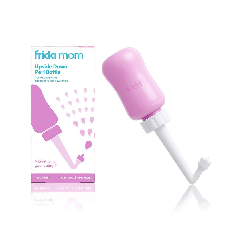 Photo 1 of Frida Mom Upside Down Peri Bottle for Postpartum Care | The Original Fridababy MomWasher for Perineal Recovery and Cleansing After Birth
