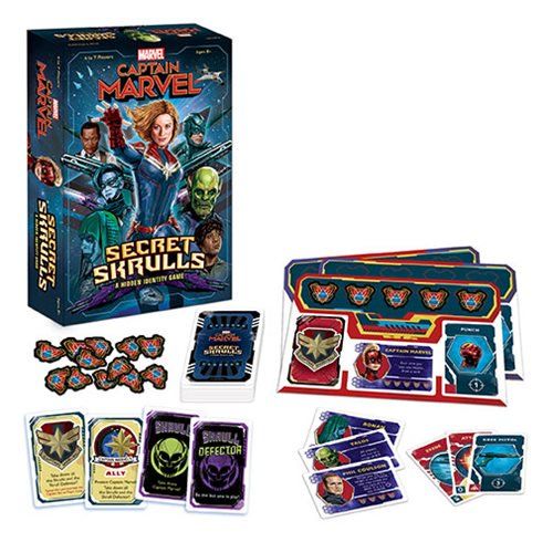 Photo 1 of Captain Marvel Secret Skrulls Card Game
