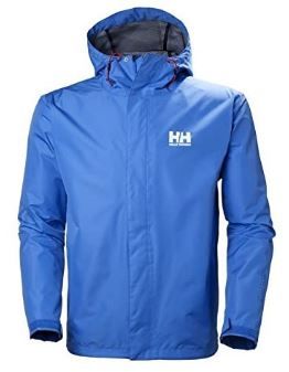 Photo 1 of Helly Hansen Men's Seven J Waterproof, Windproof, and Breathable Rain Jacket with Hood
