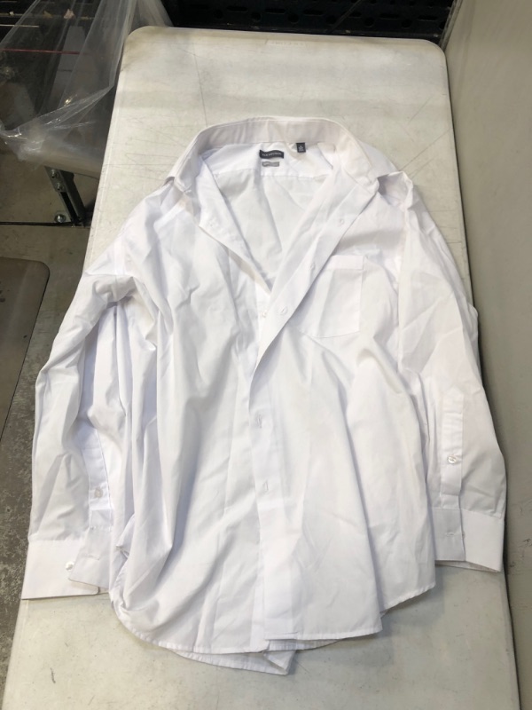 Photo 1 of Generic White Buttoned Dress Shirt. 2XL