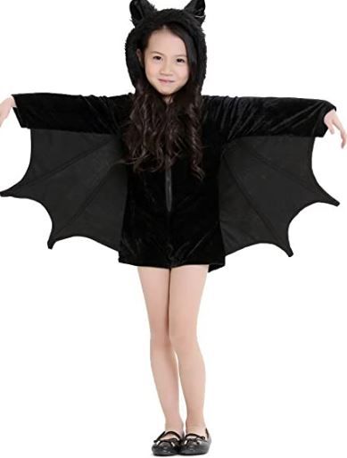 Photo 1 of Cuteshower Kids Bat Jumpsuit Halloween Costume for Girls
Size: 4-6 Years