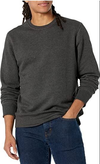 Photo 1 of Amazon Essentials Men's Fleece Crewneck Sweatshirt
Size: XL
Color: Blue