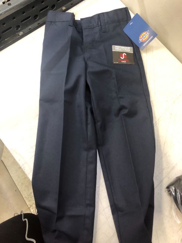 Photo 1 of BOYS DICKIES CLASSIC FIT PANTS NAVY 
SIZE 6