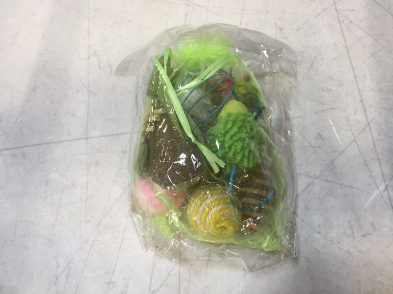 Photo 2 of NC NC 8PCS Cat Toys, Ball, Feathers, Mouse Mint Can with Interacting
