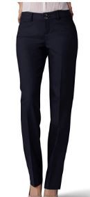 Photo 1 of Lee Women's Secretly Shapes Regular Fit Straight Leg Pant
6