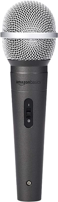 Photo 1 of Amazon Basics Dynamic Vocal Microphone – Cardioid