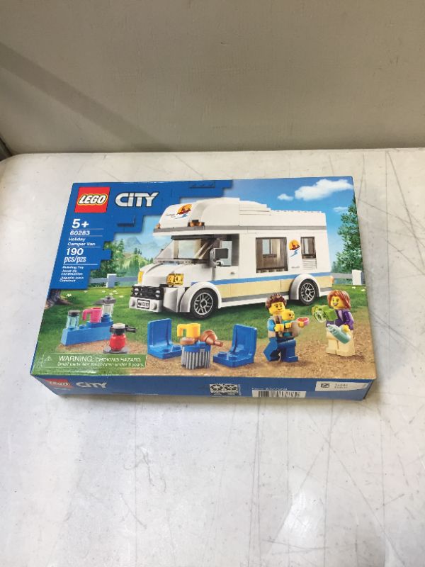 Photo 3 of LEGO City Holiday Camper Van Building Kit 60283 (factory sealed)