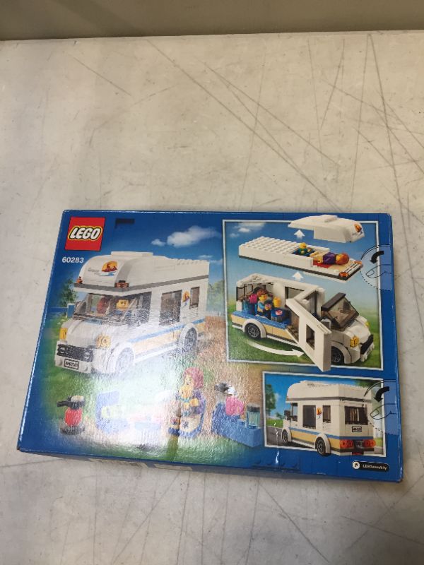 Photo 2 of LEGO City Holiday Camper Van Building Kit 60283 (factory sealed)