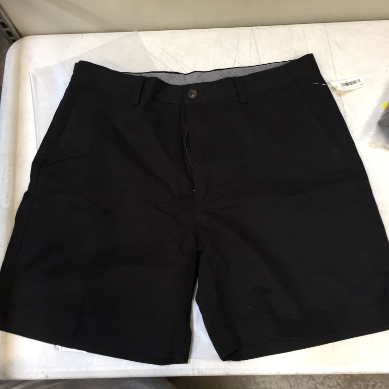 Photo 2 of Essentials Men's Classic-Fit 7" Short, Black, 34, Black, Size 34