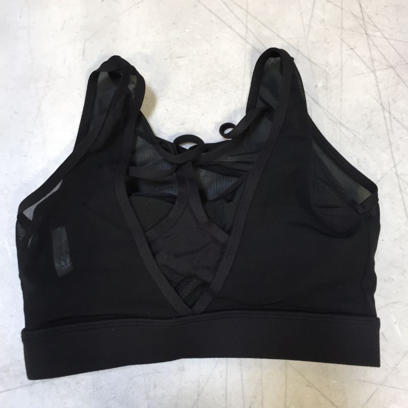 Photo 2 of BLACK SPORTS BRA SIZE SMALL