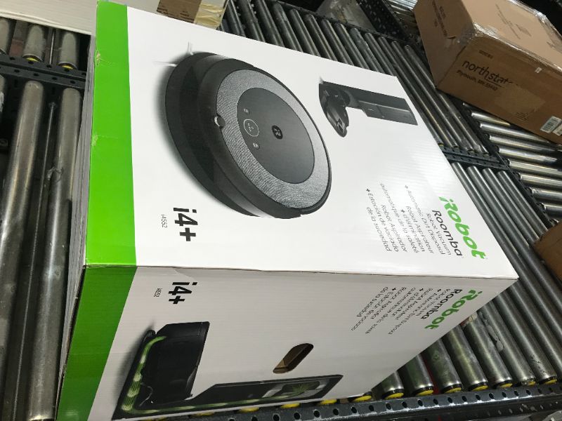 Photo 1 of iRobot Roomba i4+ Robot Vacuum with Automatic Dirt Disposal - Empties Itself for up to 60 Days, Wi-Fi Connected Mapping, Compatible with Alexa, Ideal for Pet Hair, Carpets