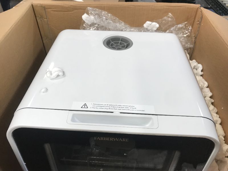 Photo 3 of Farberware Professional Portable Dishwasher White