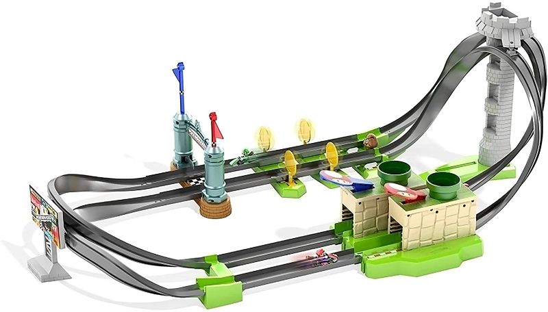 Photo 1 of Hot Wheels Mario Kart Circuit Lite Track Set