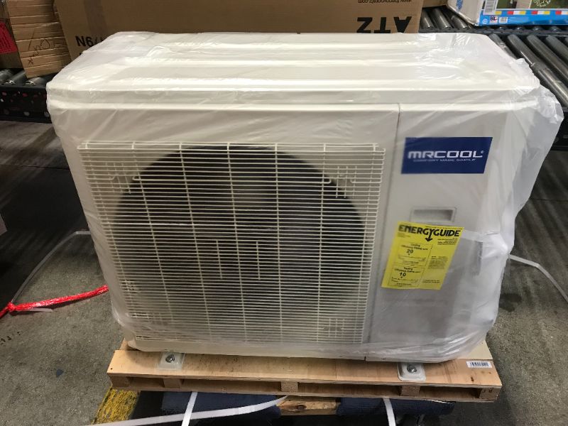 Photo 1 of MrCool DIY 24k BTU 20 SEER Ductless Heat Pump Split System 3rd Generation - Energy Star 240V with Line Set Cover & IR Wifi Thermostat