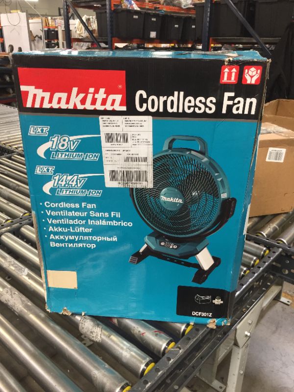 Photo 5 of Makita DCF301Z 18V LXT® Lithium-Ion Cordless 13" Fan, Tool Only
