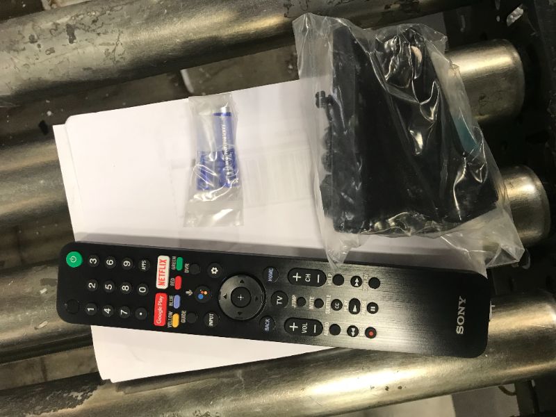 Photo 1 of remote control for a Sony X750H 55-inch 4K Ultra HD LED TV (2020 Model) 
